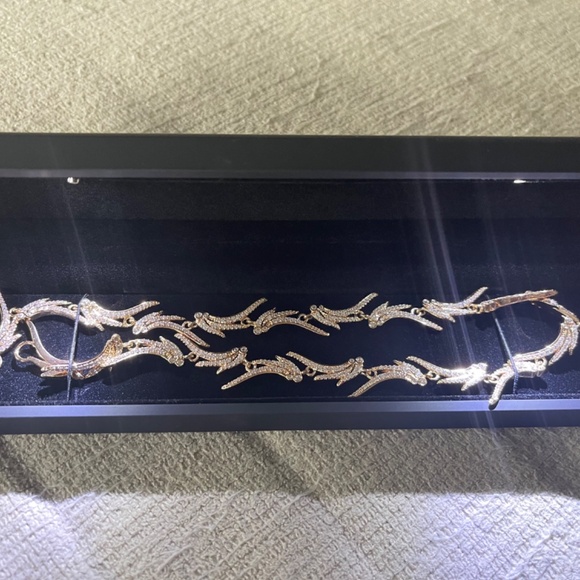 Kendra Scott Cleo Collar Necklace in Rose Gold - Picture 2 of 8